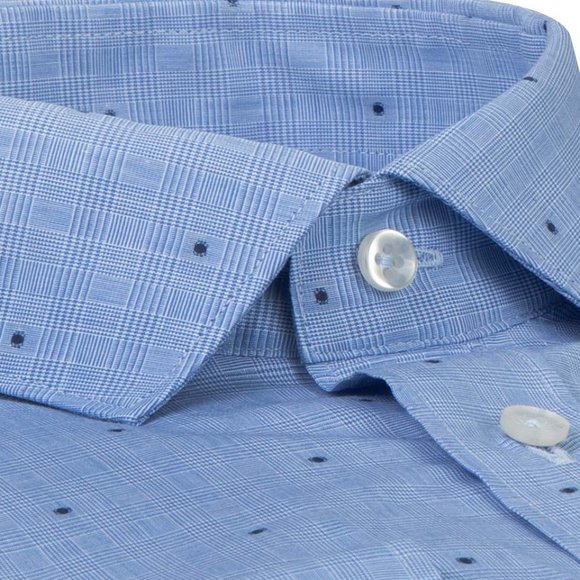 TWEEN Blue Pointed Dress/Casual Shirt - Picture 3 of 4